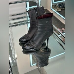 Chanel ankle booties